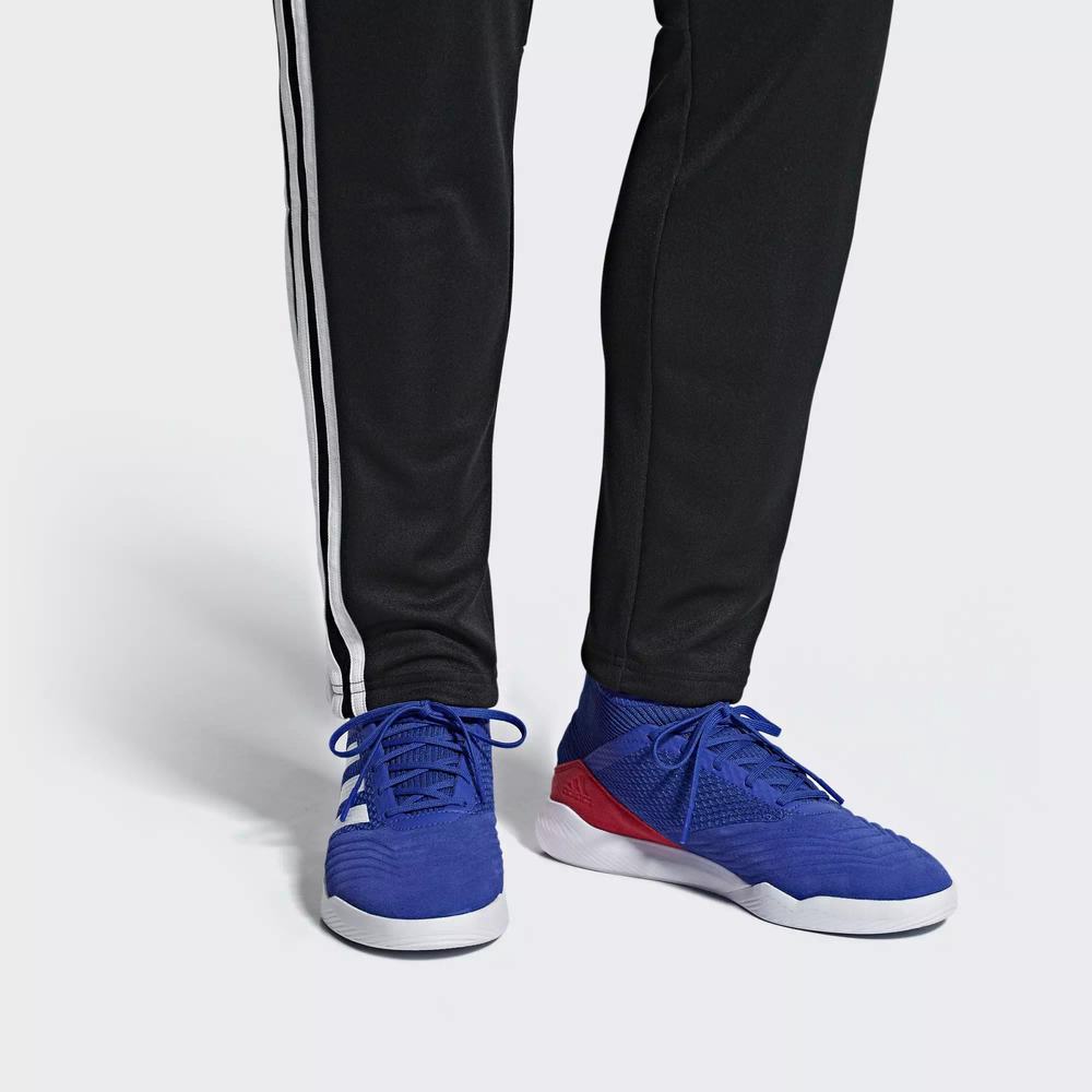 Adidas Predator 19.3 Tenis De Futbol Azules Para Mujer (MX-77573)
